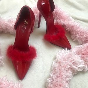 Nasty Gal Red Pumps Heels